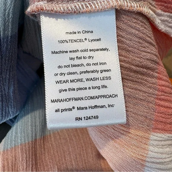 NWOT Mara Hoffman Swim Katinka Weave Colorful Plaid Maximalist Maxi Dress Sz S - Picture 13 of 15